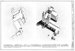 Mission Concepción Sectional Axonometric and Axonometric View Drawings