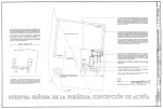 Mission Concepción Site Plan Showing Location of Former Buildings