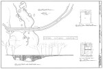Mission Espada Plan and Elevation of Aqueduct