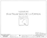 Mission Espada Sketch Map