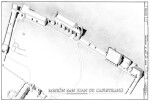 Mission San Juan de Capistrano Axonometric View Drawing