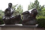 Moore's "Two Piece Reclining Figure: Points"