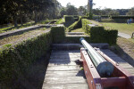 Mounted Cannon Pointed Towards Entrance of Fort Caroline's Reconstruction Site