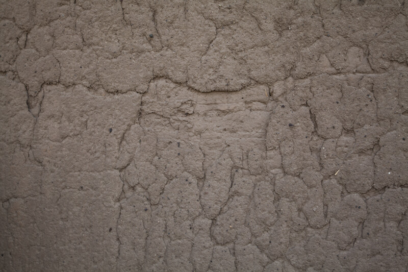 Muddy Texture of Alvino House at Castolon
