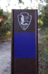 National Park Service Symbol on a Post