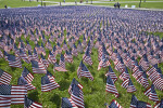 Nearly 20,000 American Flags at Boston Common