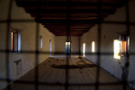 Old Castolon Store Interior as Seen Through Wire