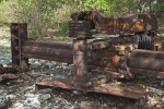 Old Machinery at Windley Key Fossil Reef Geological State Park