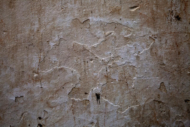 Old, Plaster Wall in Kusadasi, Turkey