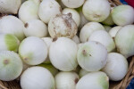 Onions in a Wicker Basket