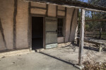 Open Door of Schumacher House at the San Antonio Botanical Garden