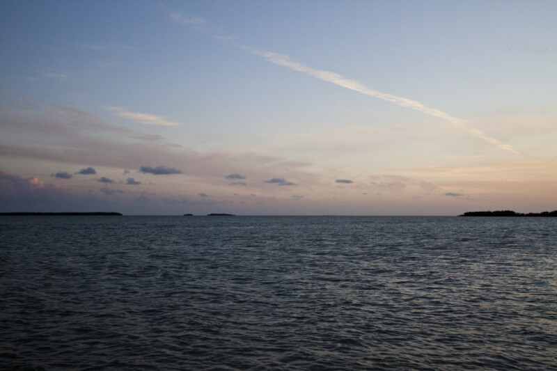 Open Water at Dusk