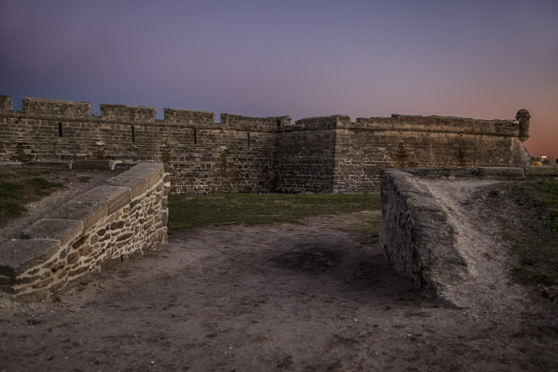 Opening in Outer Wall of Castillo de San Marcos