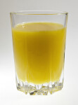 Orange Juice in a Juice Glass