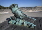 Oxidized, Bronze, 15-Inch Mortar Constructed in 1724