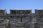 Parapet Above Main Wall of Castillo de San Marcos