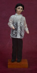 Philippines Male Doll Wearing Traditional Barong Tagalog (Full View)