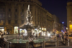 Piazza and Triton Fountain