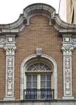 Pilasters That Have Been Embellished with Carved Terracotta