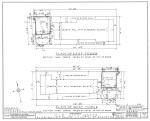 Plan of East and West Towers of Old City Gates