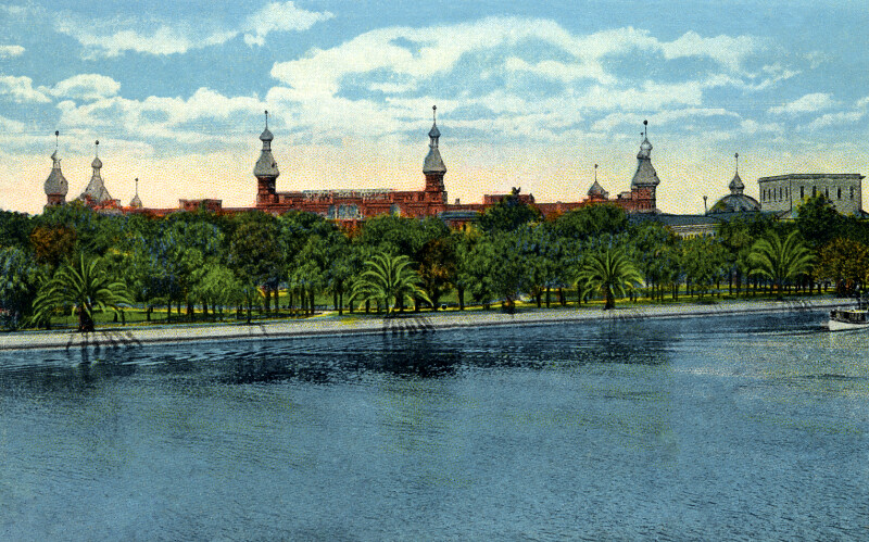 Plant Park and the Tampa Bay Hotel on the Hillsborough River