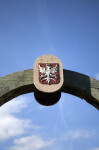 Plaque at the Top of the Reconstructed Fort Caroline Site Entrance