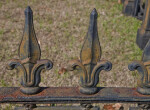 Pointy Metal Bits on a Fence