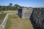 Portion of the Moat at Castillo de San Marcos