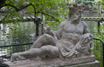 Poseidon Sculpture at the Artis Royal Zoo