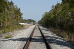 Railroad Tracks at Wildlife Refuge
