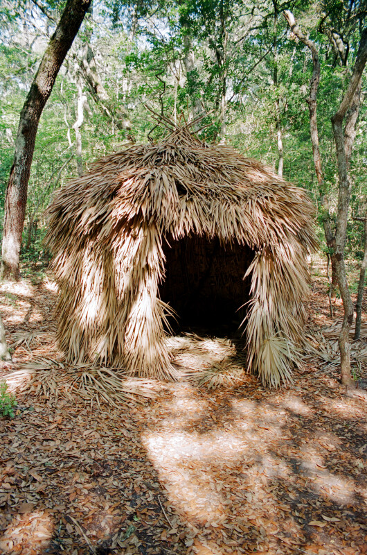Reconstruction of a Native American Hut