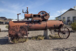 Red Steam Engine at Castolon