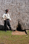 Reenactor Posing