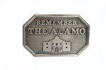 Remember the Alamo Belt Buckle