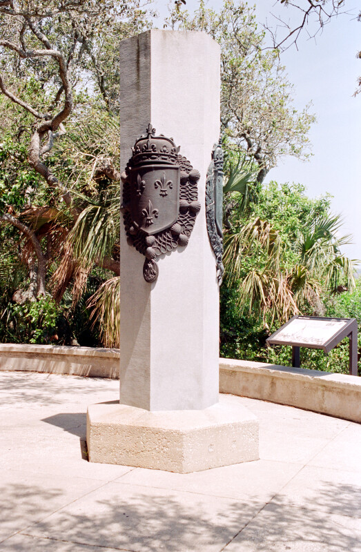 Replica of Ribault Monument