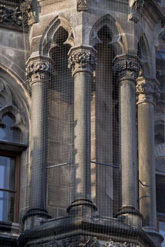 Row of Columns at New Town Hall