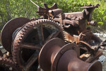 Rusted Machinery at Windley Key Fossil Reef Geological State Park