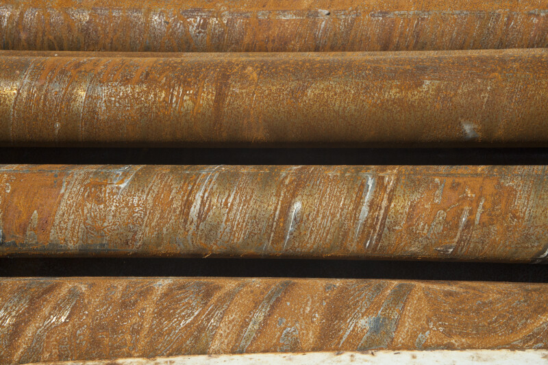 Rusted Metal Pipes