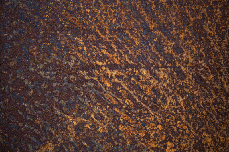 Rusted Metal with Striations