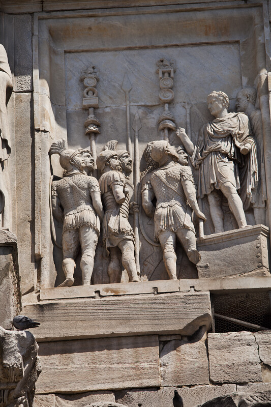 Scene of Adlocution Dedicated to the Roman Emperor Marcus Aurelius