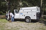 Scientist Prepares to Test Hillsborough River Water