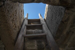 Scuttle Access to  Observation Deck at Fort Matanzas, Close-up