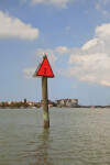 Seagull on Channel Marker