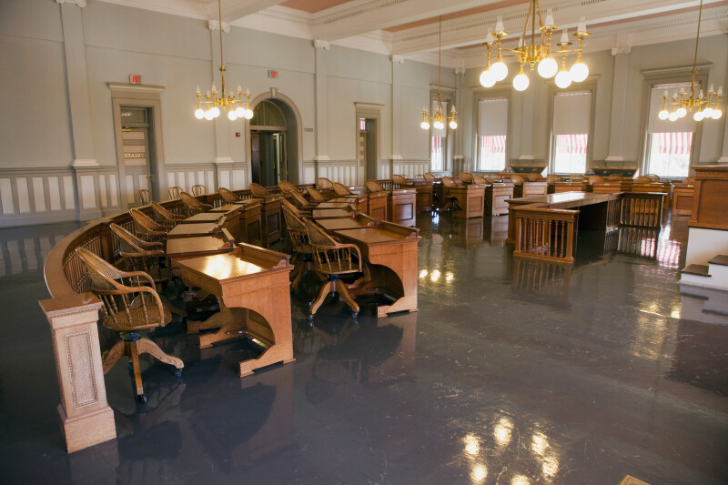 Senate Chamber at Old State Capitol