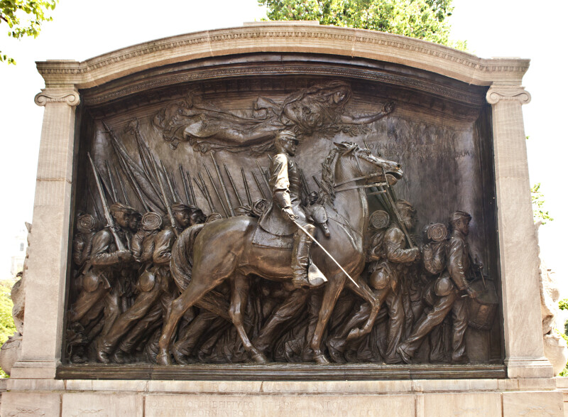 Shaw 54th Regiment Memorial at Boston Common
