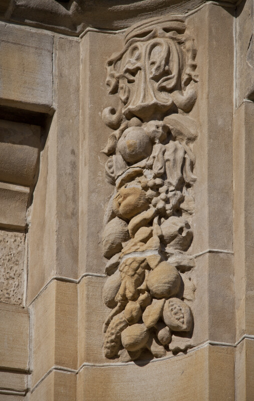 Side View of Relief at Soldiers and Sailors' Memorial Hall
