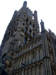 Side View of the Ely Cathedral