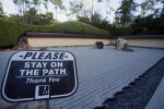 Sign at Rock Garden