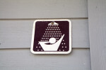 Sign Indicating Showers