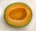 Sliced Cantaloupe